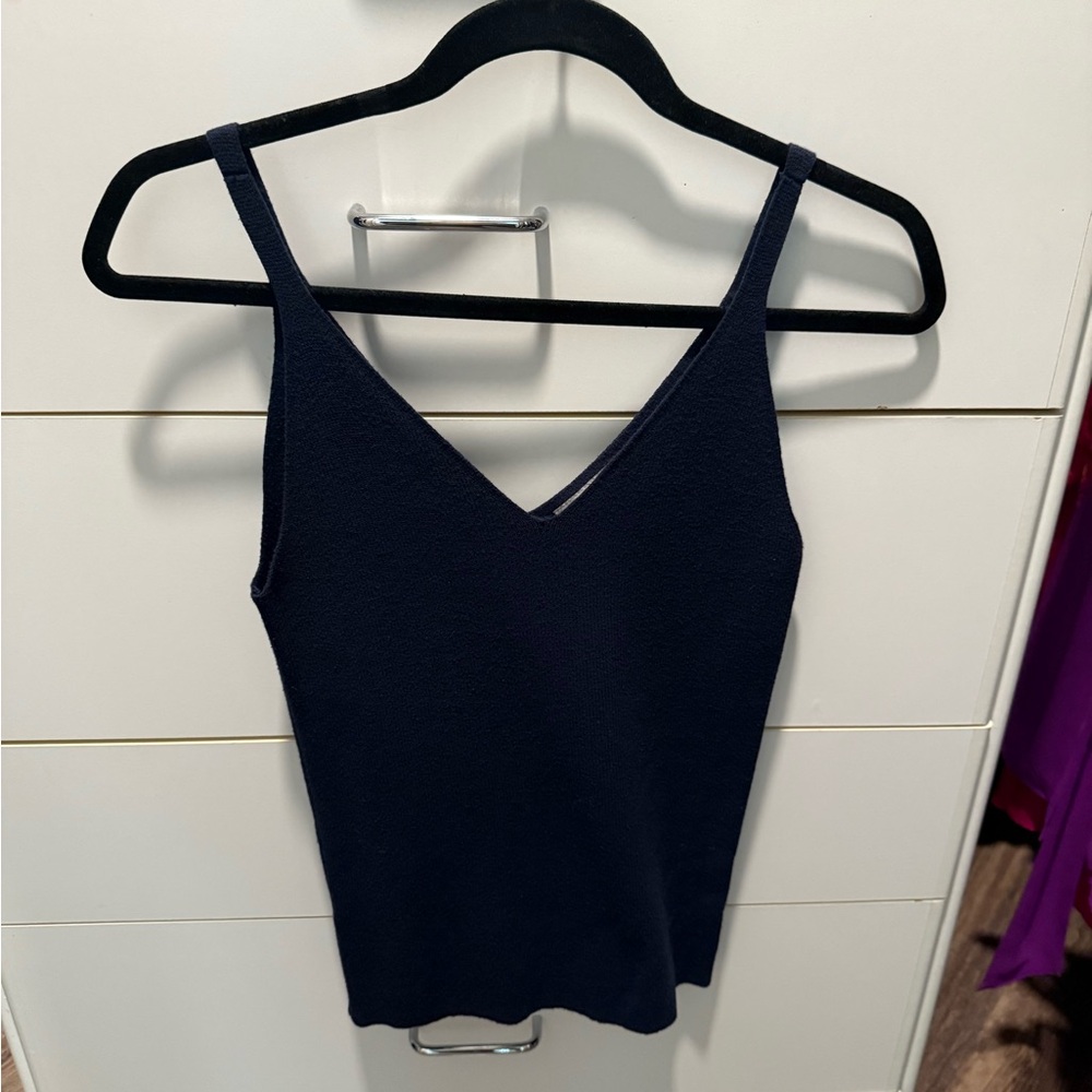 LOFT Deep Blue Knit Sweater